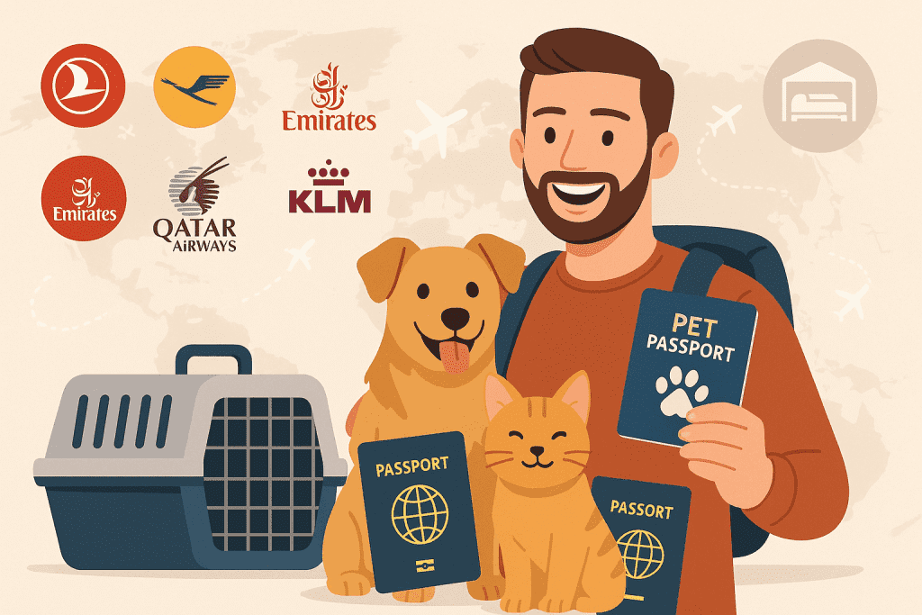 راهنمای کامل ارسال سگ و گربه به اروپا + هزینهها و مراحل 4 هزینه ارسال سگ و گربه به اروپا