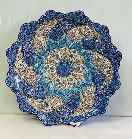 بشقاب مینا 25 سانتی