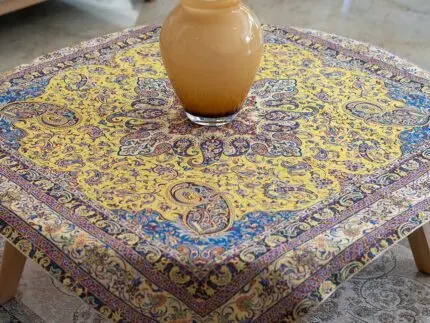 ترمه رومیزی دستباف