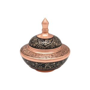 قندان مسی الماس تراش