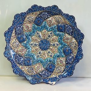 بشقاب مینا 25 سانتی